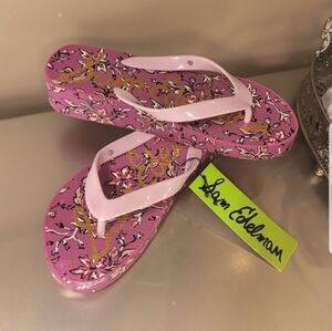 Sam Edelman Thong Sandals Womens Size 10 Floral